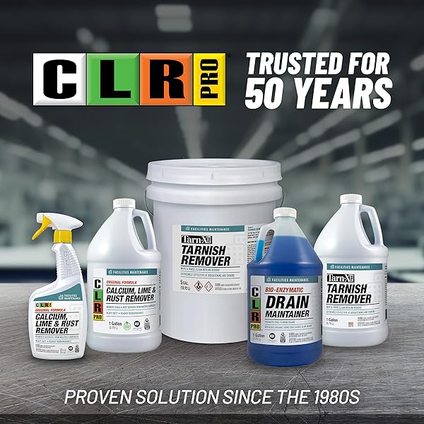 CLR PRO CALCIUM, LIME & RUST REMOVE – 1 GALLON