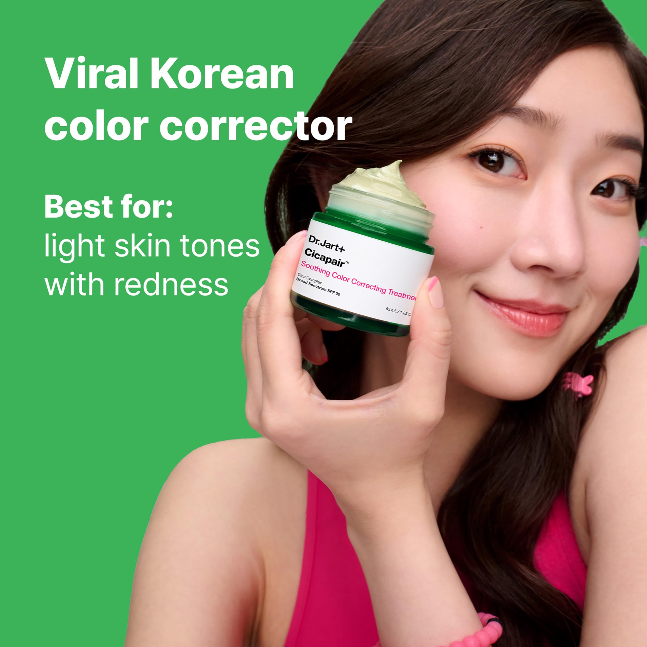 Dr. Jart+ Cicapair Soothing Color Correcting Treatment SPF 30 with Centella Asiatica Extracts | cc cream | Korean Skin Care