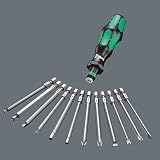 Wera Kraftform Kompakt 12 Piece Bit Set Rapidaptor Holder Tough Viscous Bits view 3