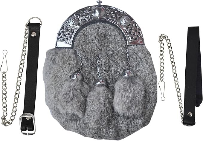 rabbit fur sporran