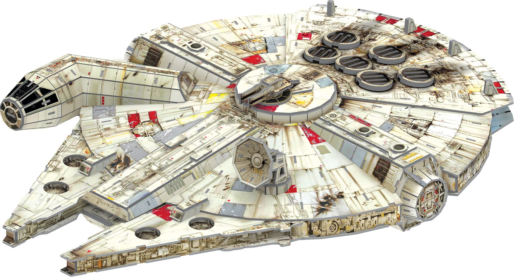 Revell Star Wars Cardboard Model Kit I Detailed Model Kit of The Millennium Falcon I for Young and Old I 216 Pieces I for Star Wars Fans I Ideal Gift Idea for Any Occasion