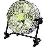 12 Inch Portable Cordless Rechargeable Floor Fan, Whisper Quiet Battery Operated Full Metal Fan, 24H Runtime, 12 Speeds, 12H Timer, USB Charging, for Camping, Outdoor Patio, Home, Garage, Bedroom