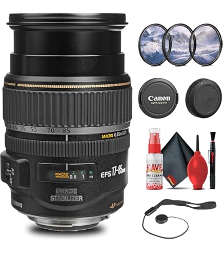 Canon EF-S 17-85mm f/4-5.6 Image Stabilized USM SLR Lens for