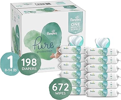 amazon pampers pure