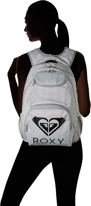 Womens Shadow SWELL SOLID Logo Backpack, Heritage Heather