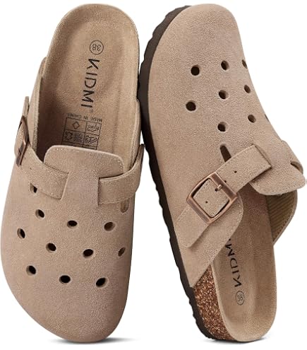 Amazon.com | Birkenstock Boston Clog Soft Footbed - Suede (Unisex