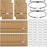 Misdary Christian Bracelets Gifts for Women Men Christian Bracelets Bulk Religious Cross Bracelet Adjustable for Church Gifts