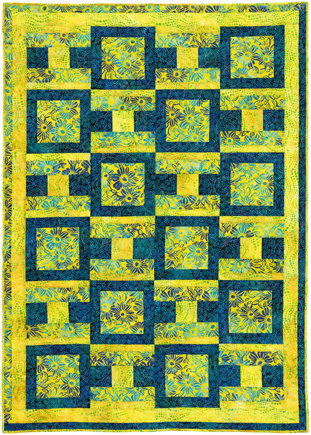 Make It Easy with 3-Yard Quilts Pattern by Fabric Cafe