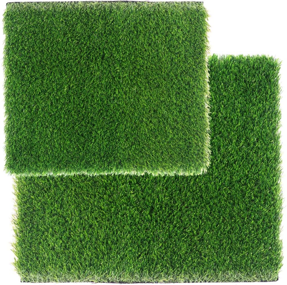 ZestyNest Mat Bundle For Door and Porch or Sliding Door - 24"X30" + 24"X48" Grass Rug Mats