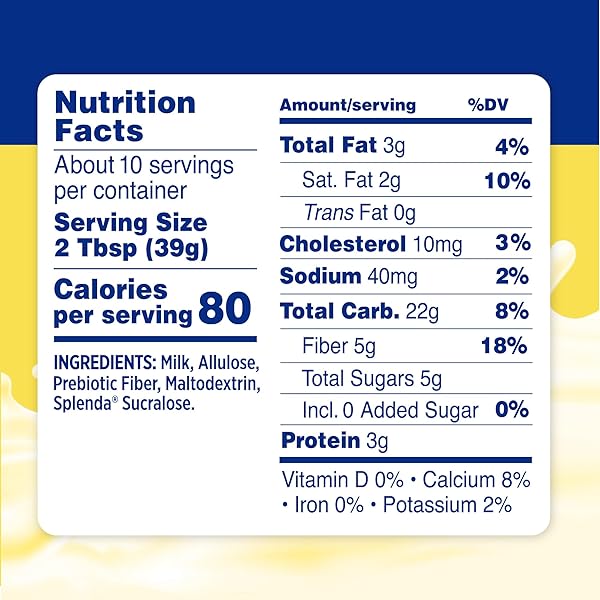 SPLENDA REDUCED CALORIE SWEETENED CONDENSED MILK, NO SUGAR ADDED, 14 OUNCE CAN