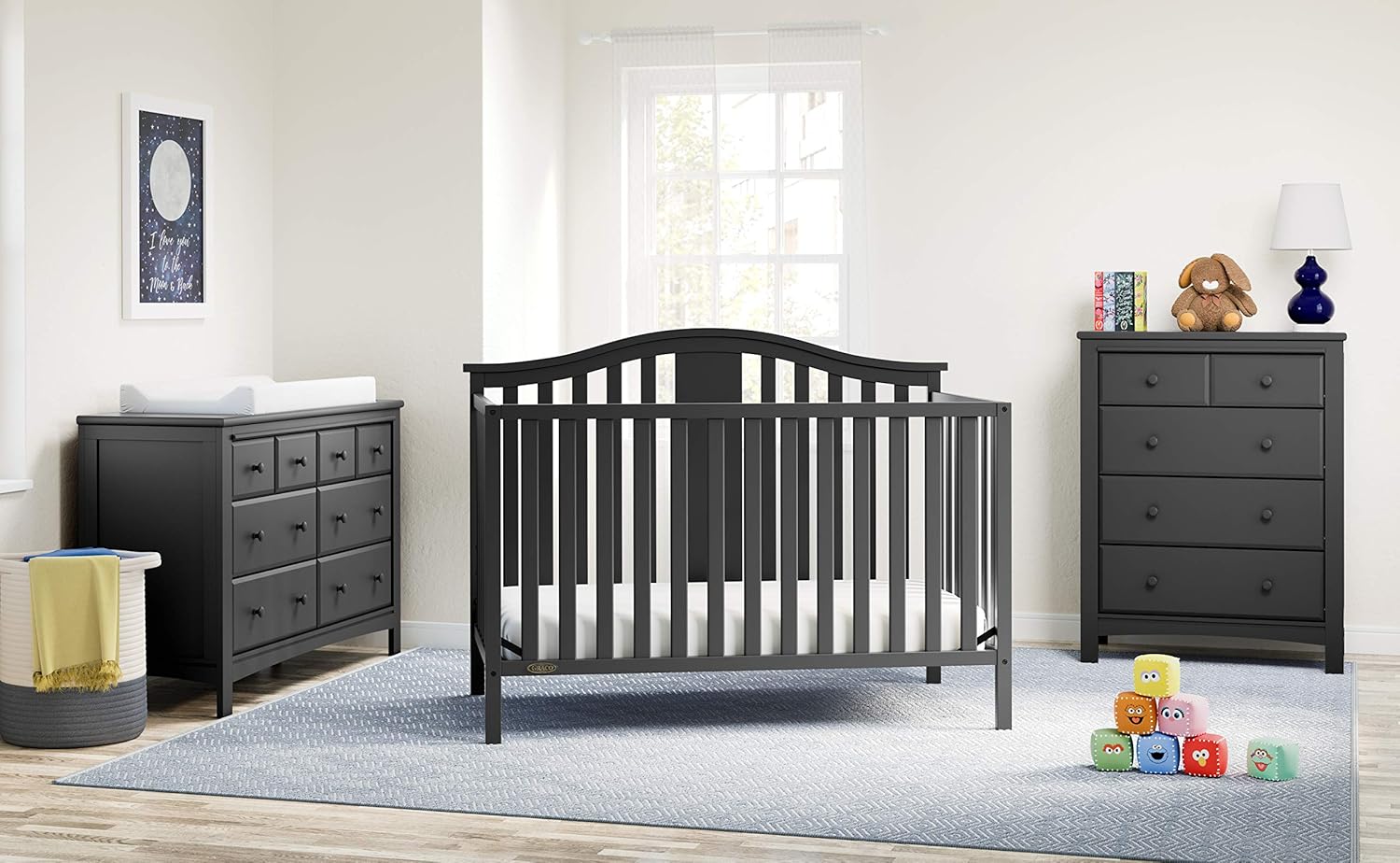 graco solano crib and changer
