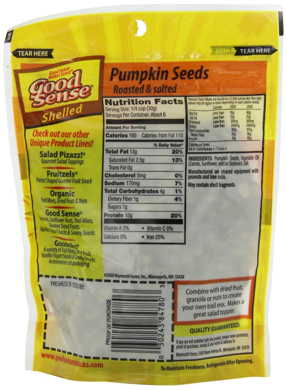 Pumpkin Seed Nutrition Facts With Shell The Cake Boutique