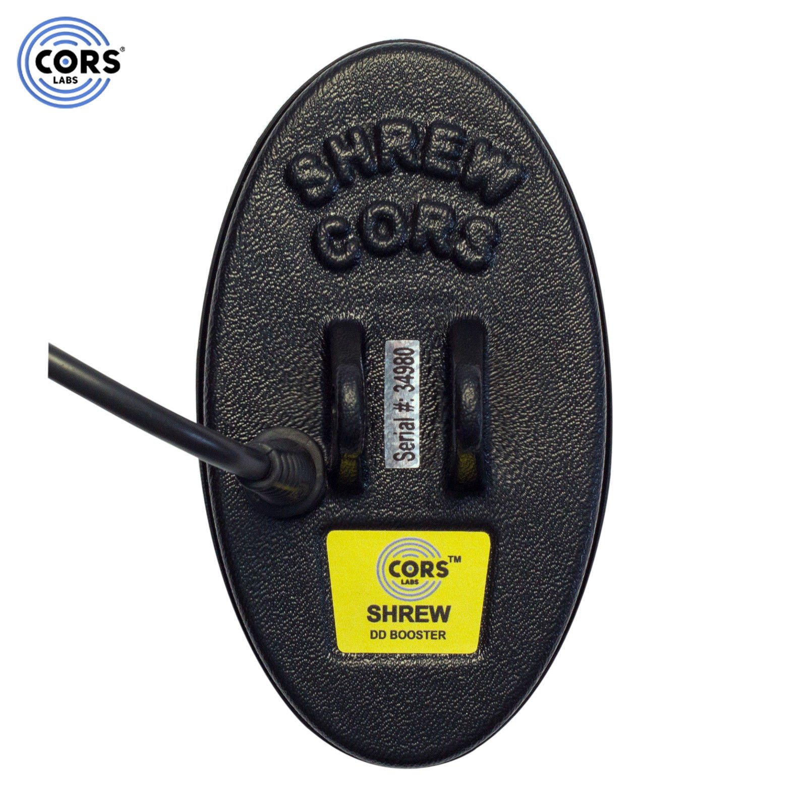 CORS Shrew 6.5" x3.5” DD Search Coil for Minelab FBS E-TRAC Safari Metal Detector