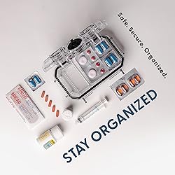 52 Personal Medical Locking Storage Container