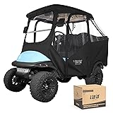 10L0L 4 Passenger Golf Cart Driving Enclosure for