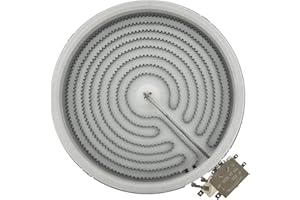 W11047722, WP8273992, W10248262, 10" Radiant Surface Heating Element 2500watt OEM Replacement Parts Compatible with Whirlpool