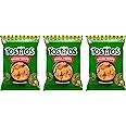 Salsa Verde Value Pack Bundled by SUPERDEALS | 74.4 grams/2.625 Oz Bag | Salsa Verde | Pack of 3 with mystery gift. Original Mexican Edition Version Tortilla Chips Snacks