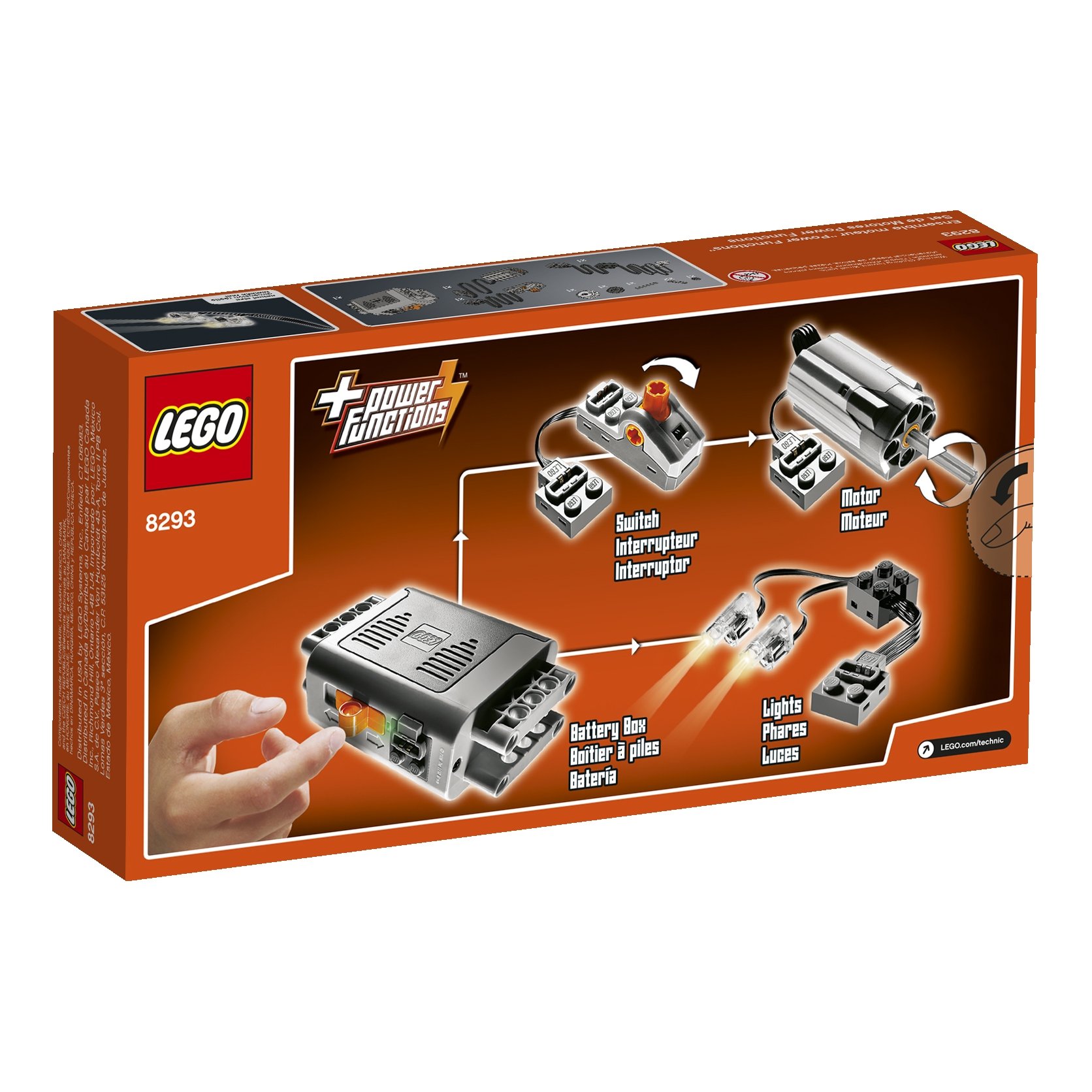 LEGO Technic Power Functions Motor Set 8293 Building Kit Buy Online