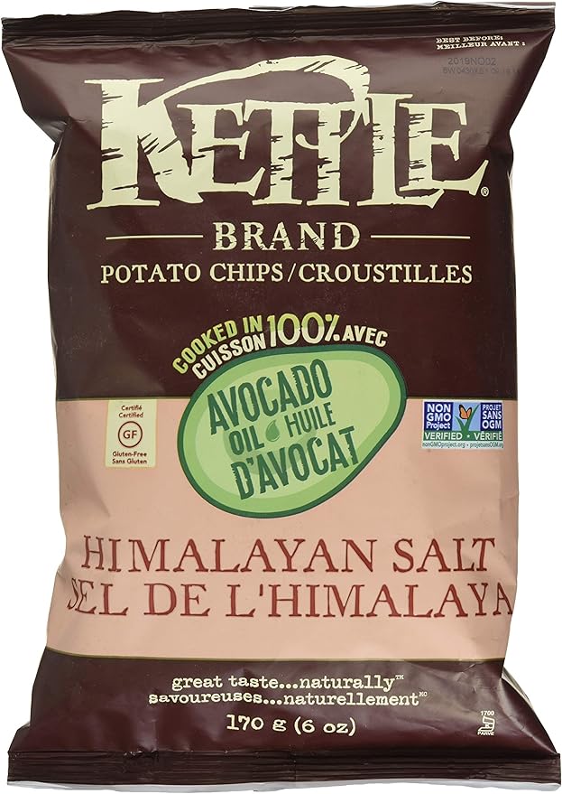 Kettle Avocado Oil Himalayan Salt, 170 Grams Amazon.ca Grocery
