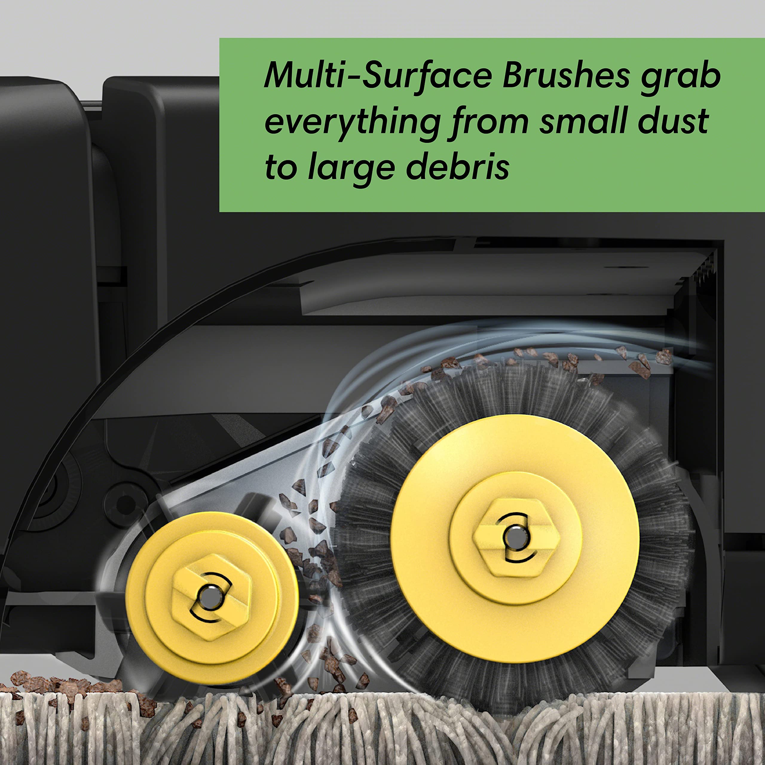 iRobot Roomba 694 Robot Vacuum-Wi-Fi Connectivity, Personalized Cleaning Recommendations, Works with Alexa, Good for Pet Hair, Carpets, Hard Floors, Self-Charging - View 3