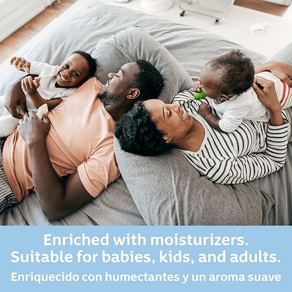JOHNSON’S SKIN NOURISH MOISTURIZING BABY LOTION FOR DRY SKIN WITH SHEA & COCOA BUTTER SCENTS, GENTLE & LIGHTWEIGHT BODY LOTION FOR THE WHOLE FAMILY, HYPOALLERGENIC, DYE-FREE, 16.9 FL. OZ