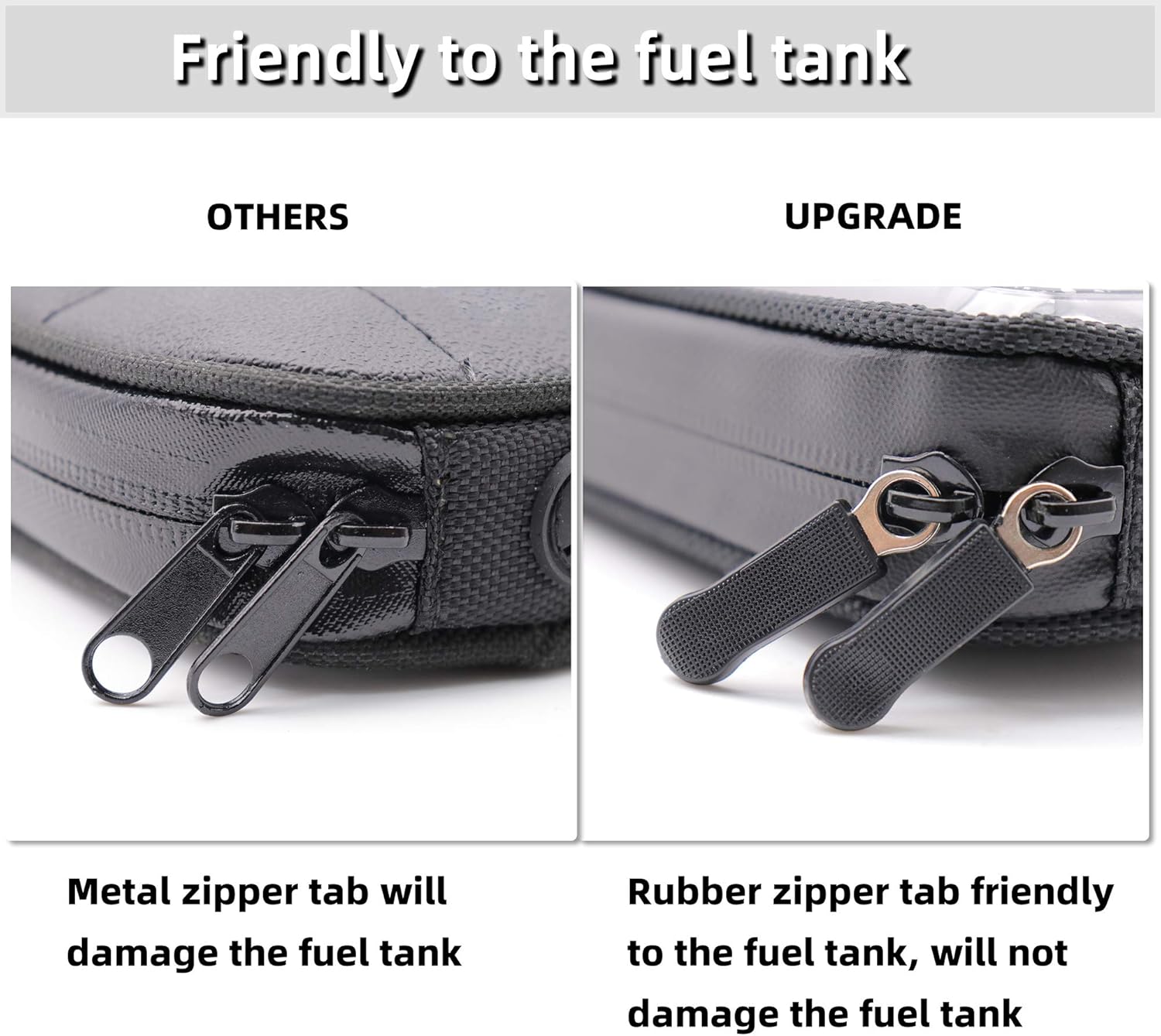 Five Bananas Motorcycle Tank Bag, Magnetic Touch Screen Motorcycle Waterproof Large Cell Phone Case Holder for iPhone/Android up to 6.7 Inch: Automotive