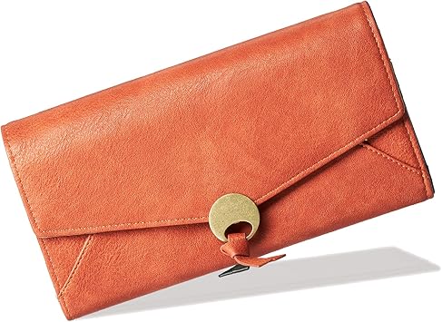 Amazon Christian Belett 財布 レディース 長財布 レター 型 かぶせ 大容量 多機能 金運 アップ じゃばらカード入れ 人気 ブランド 定番 贈り物 オレンジ Christian Belett 財布