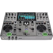 Denon DJ Prime Go +, Controlador e mixer portátil para DJ, 2 decks
