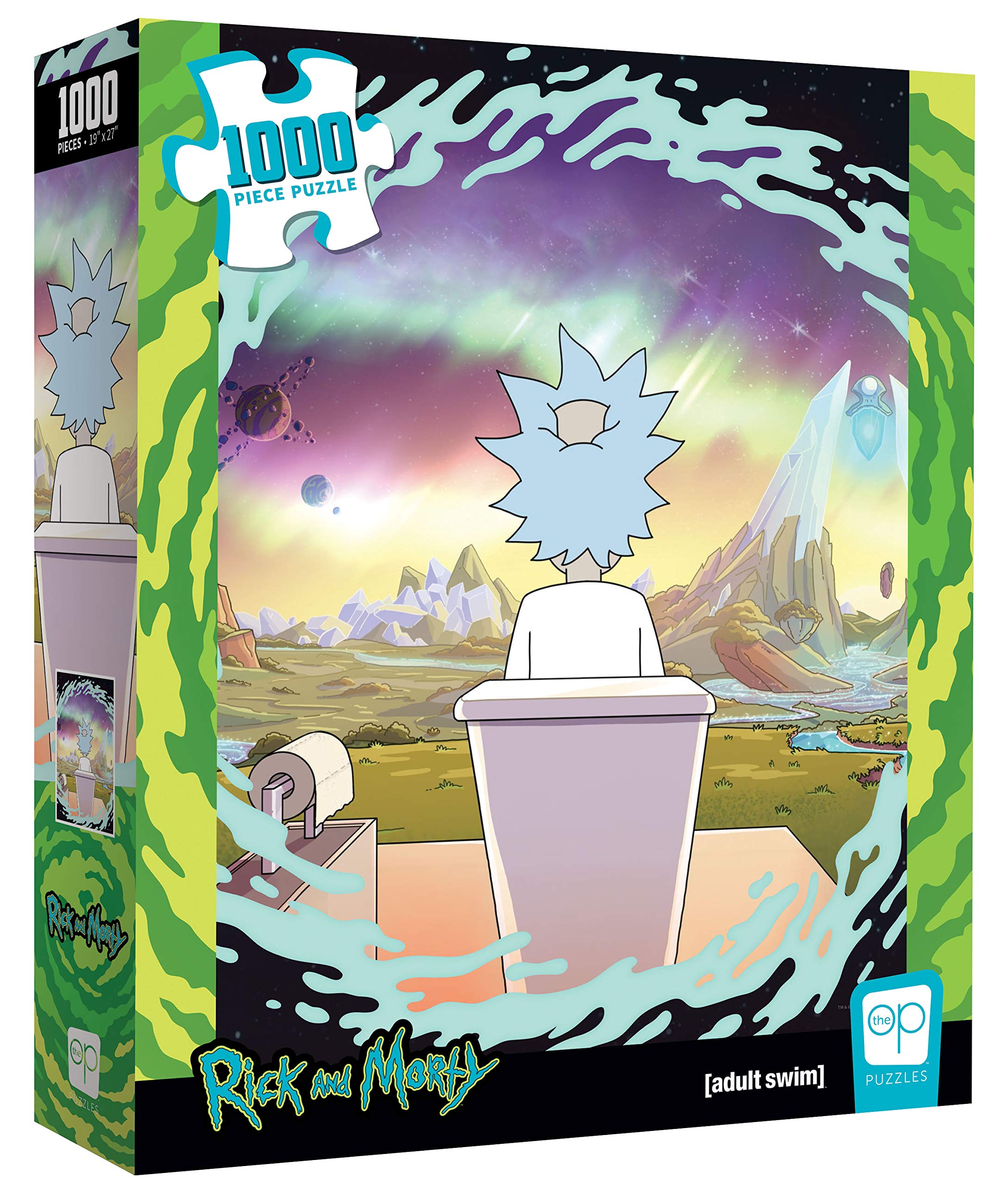 The OP | Rick & Morty Shy Pooper | Puzzle | Jigsaw Puzzle | 1000 Pieces