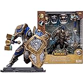McFarlane Toys - World of Warcraft Human: Warrior/Paladin (Common) 1:12 Scale Posed Figure