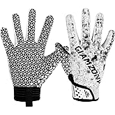 AIGEVTURE Youth Football Gloves Snug Fit Junior Boys Girls