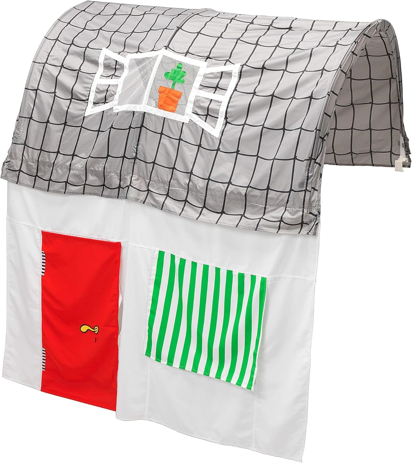 Amazon Ikea Kura ベッドテント カーテン付き グレー ホワイト 703 324 59 おもちゃ おもちゃ