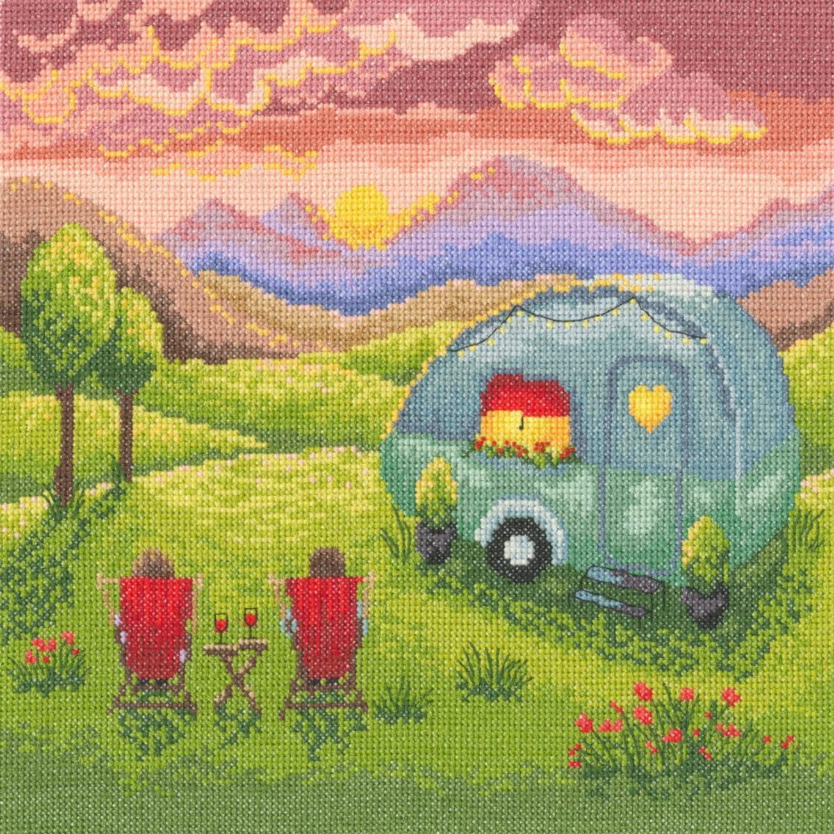 Bothy Threads Cross Stitch Kit - Our Happy Place