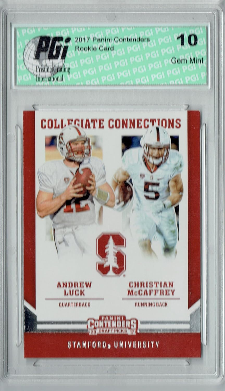 Amazon Christian McCaffrey 2017 Contenders 4 Andrew Luck Rookie 