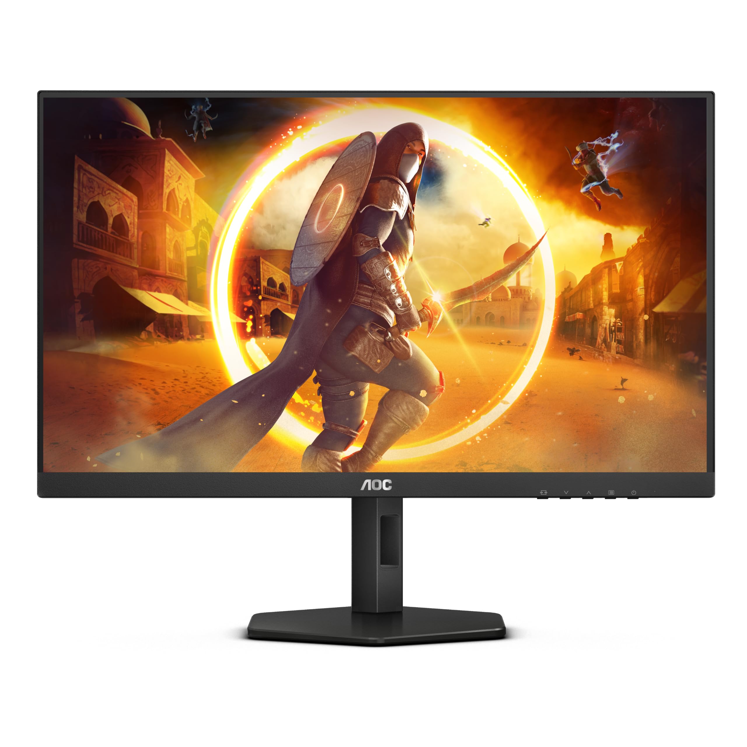 Aoc 27G4Zr Gaming Monitor Displaying Competitive Gaming Performance