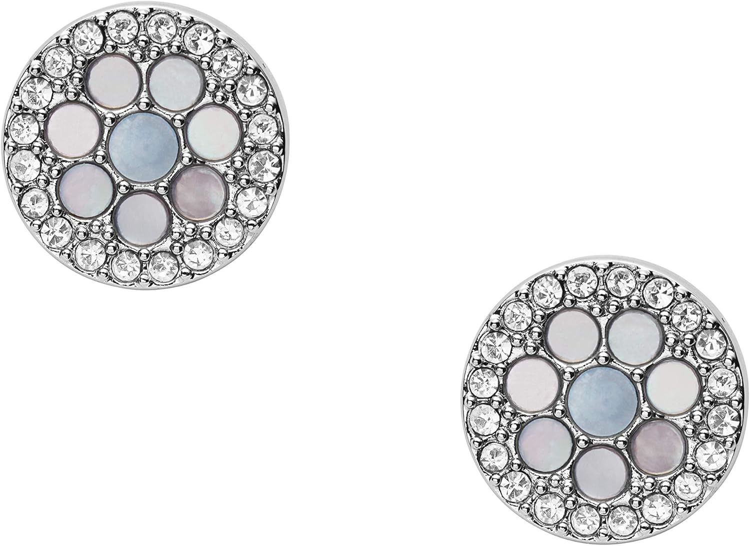 Fossil Women Stainless Steel Stud Earrings JF03222040 Amazon.co.uk