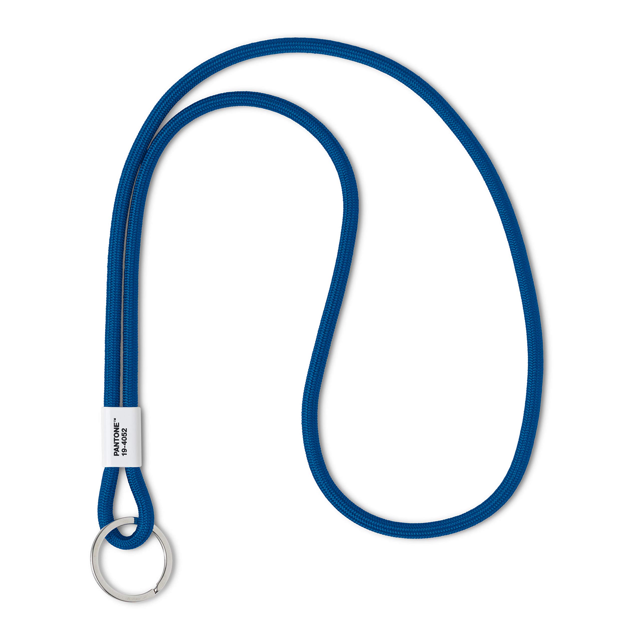 Pantone Design Lanyard Key Chain Long Robust and Colourful Long Colour of The Year 2020 Classic Blue 19-4052 Blue, One Size, 101312020