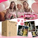 GIGALUMI Upgraded Elephant Garden Statue Solar LED Watering Light 10.6 inch view 7