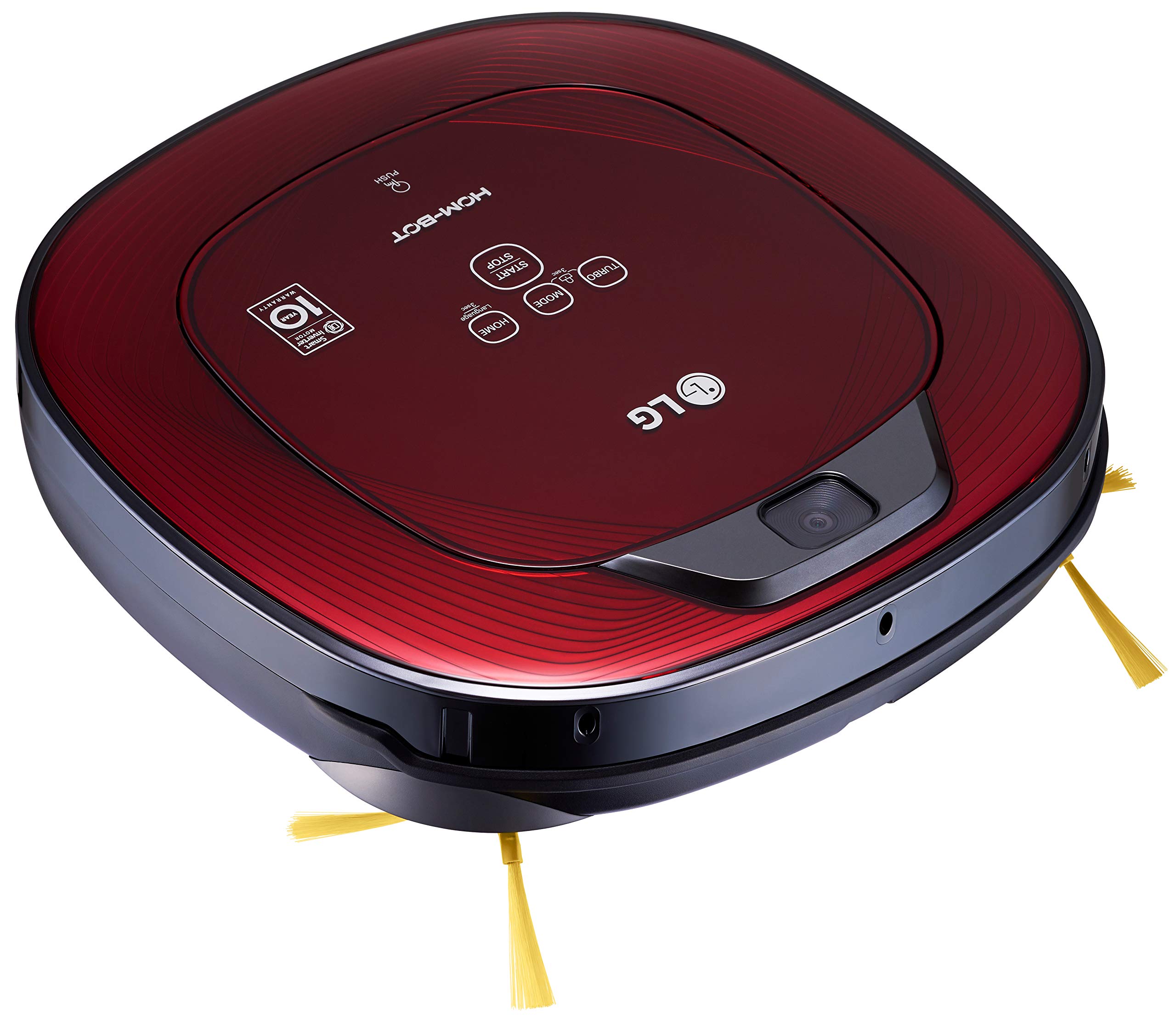 LG HomBot Square Robotic Vacuum quietly cleans every corner of your