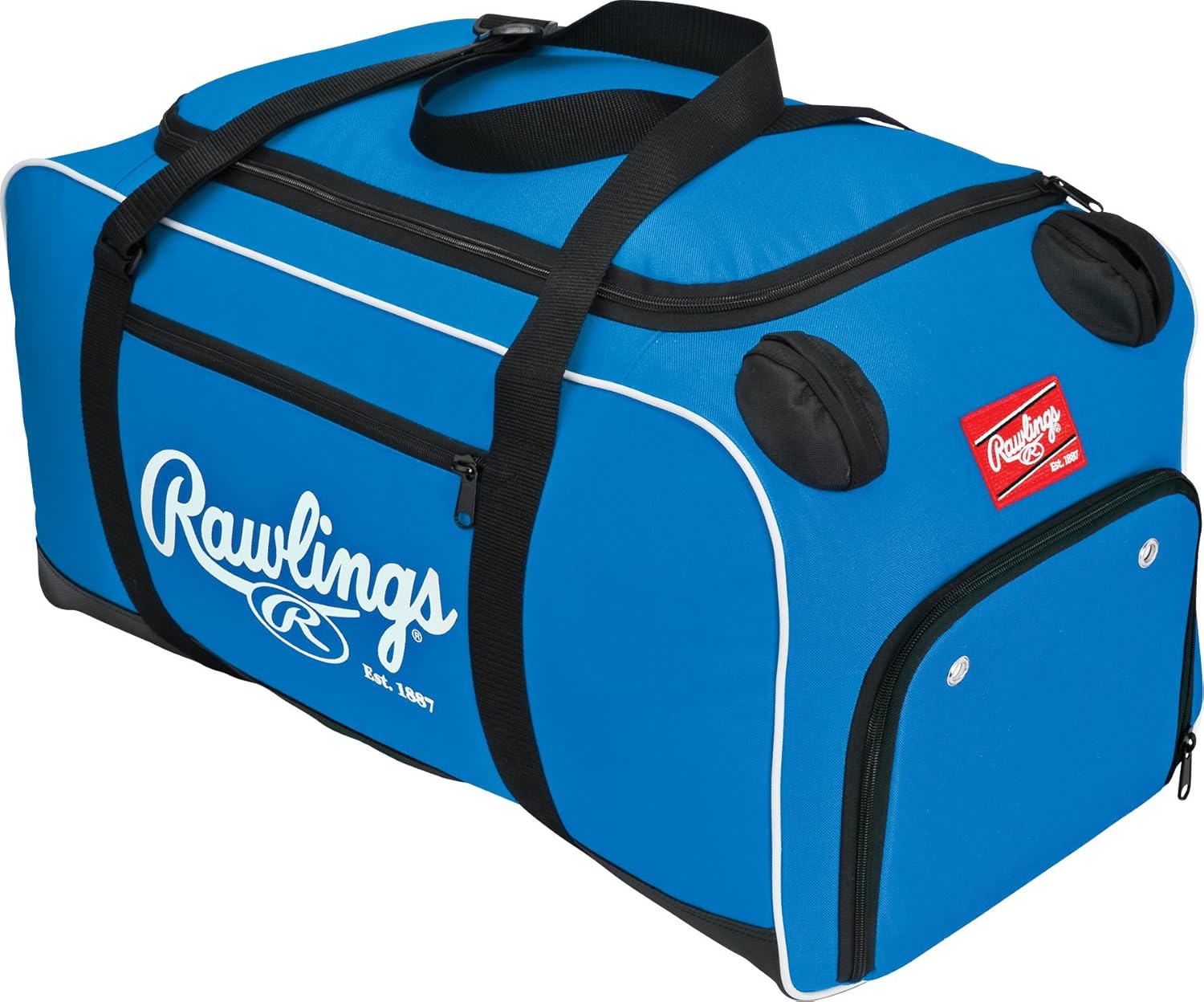Rawlings Covert Player Duffle Bag, Black, 26" L x 13" W x 13" H: Sports & Outdoors