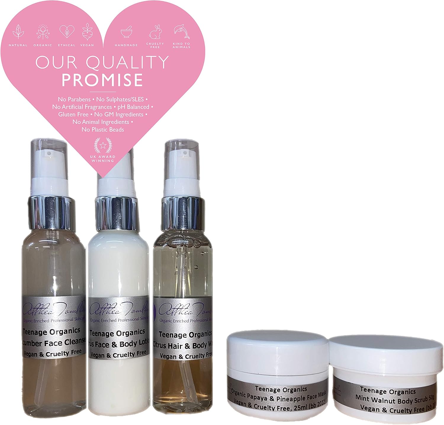 Organic teenage girls gifts, teenage girls pamper gift set - Image 5