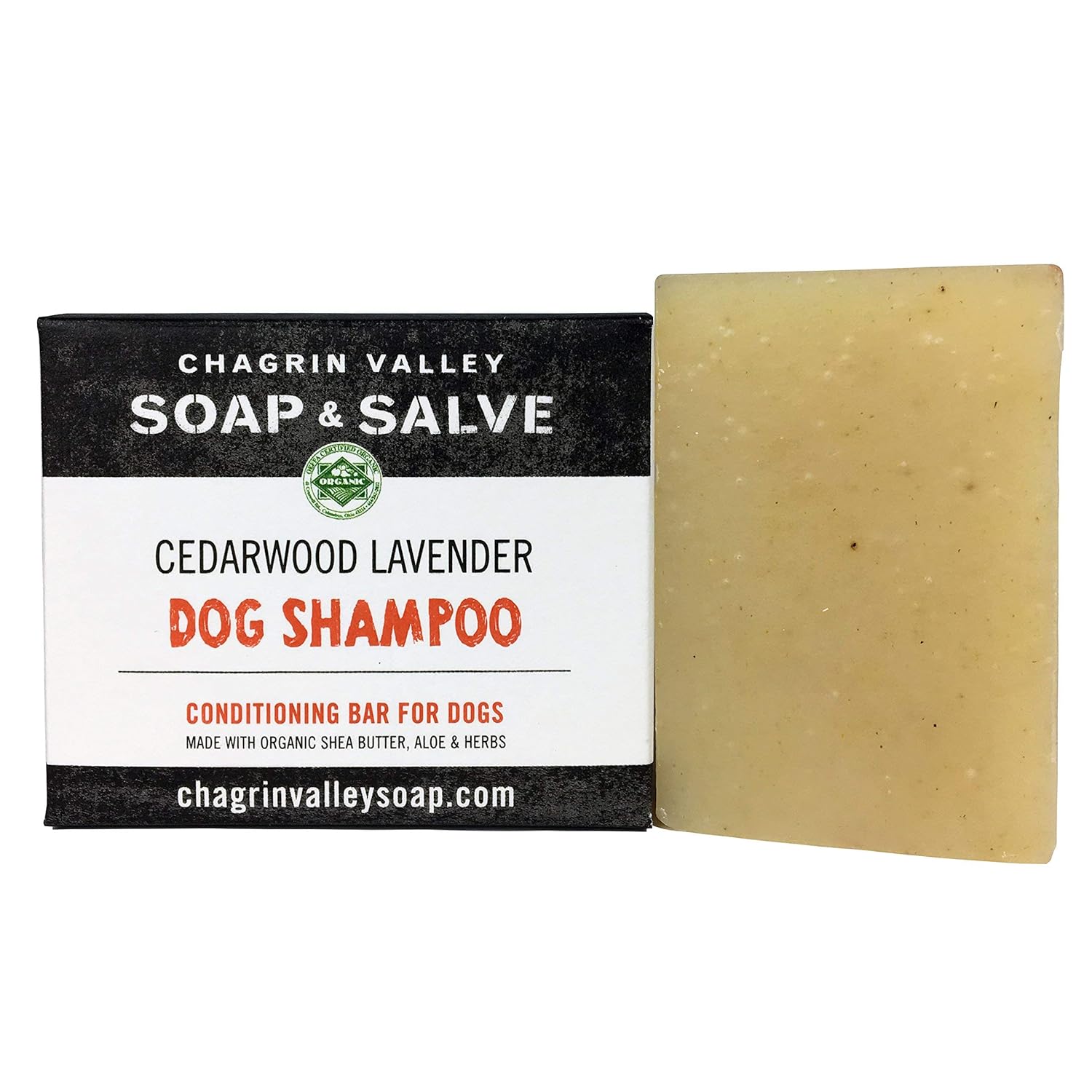 Chagrin Valley Soap & Salve - Organic Natural Dog Shampoo - Cedar Lavender