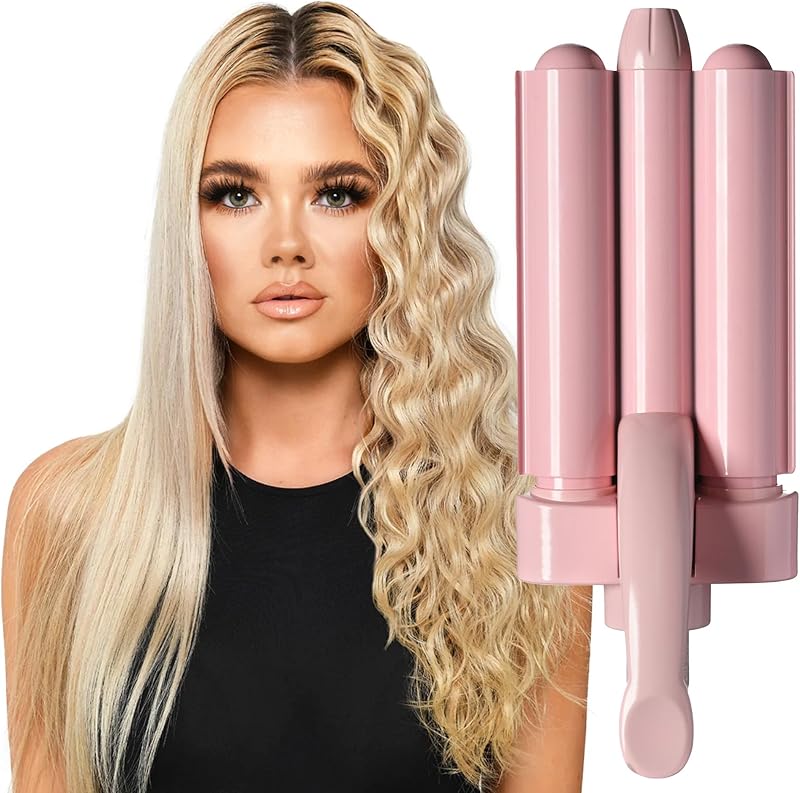 Mark Hill Pick 'N' Mix Mermaid Waver Barrel Attachment 21mm Pink Handle Not
