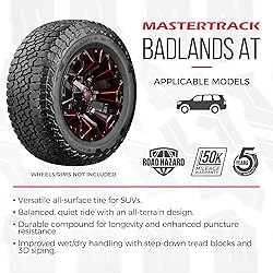Set of 2 (TWO) Mastertrack BADLANDS AT All Terrain