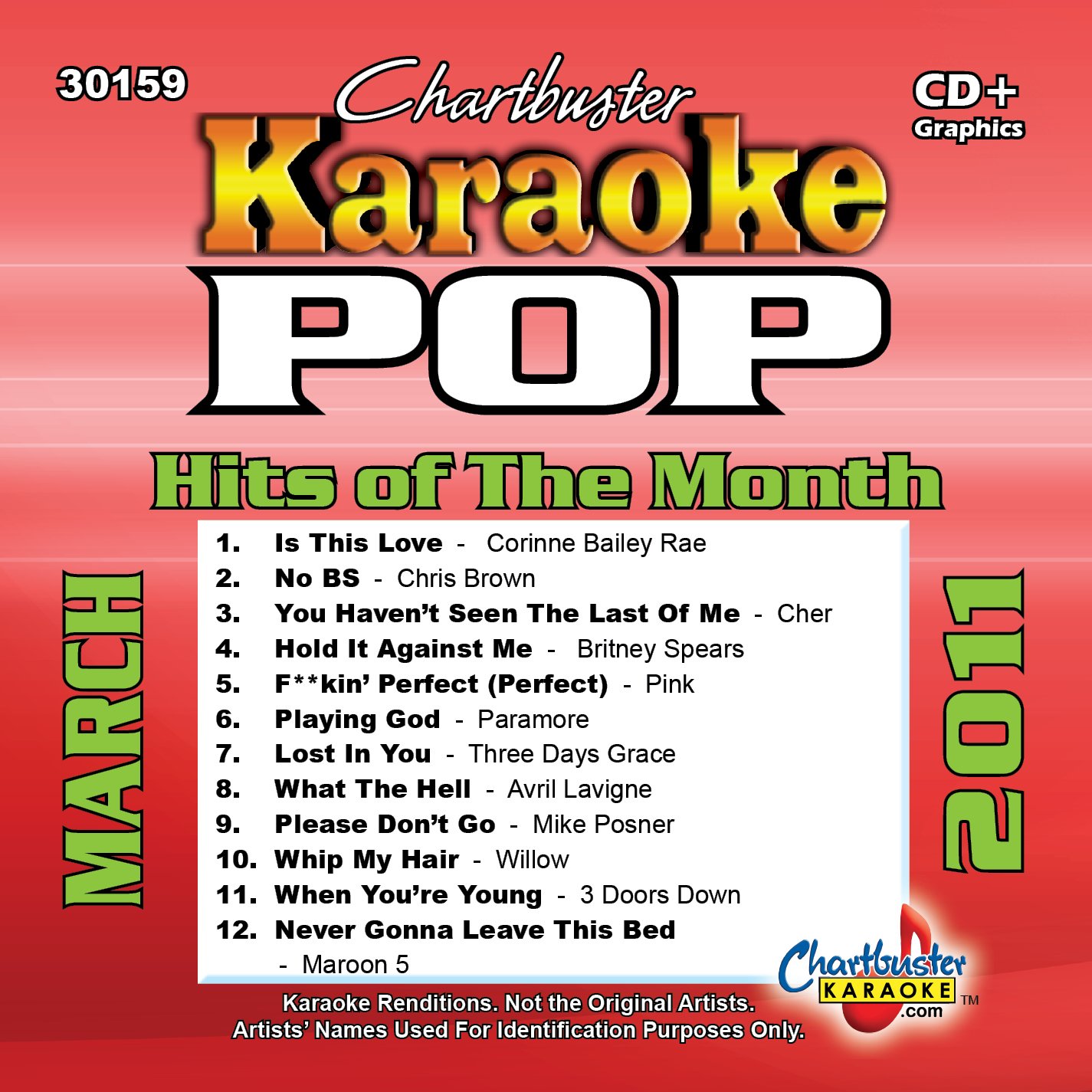 Various Artists Karaoke Pop Hits of the Month March 2011 Amazon