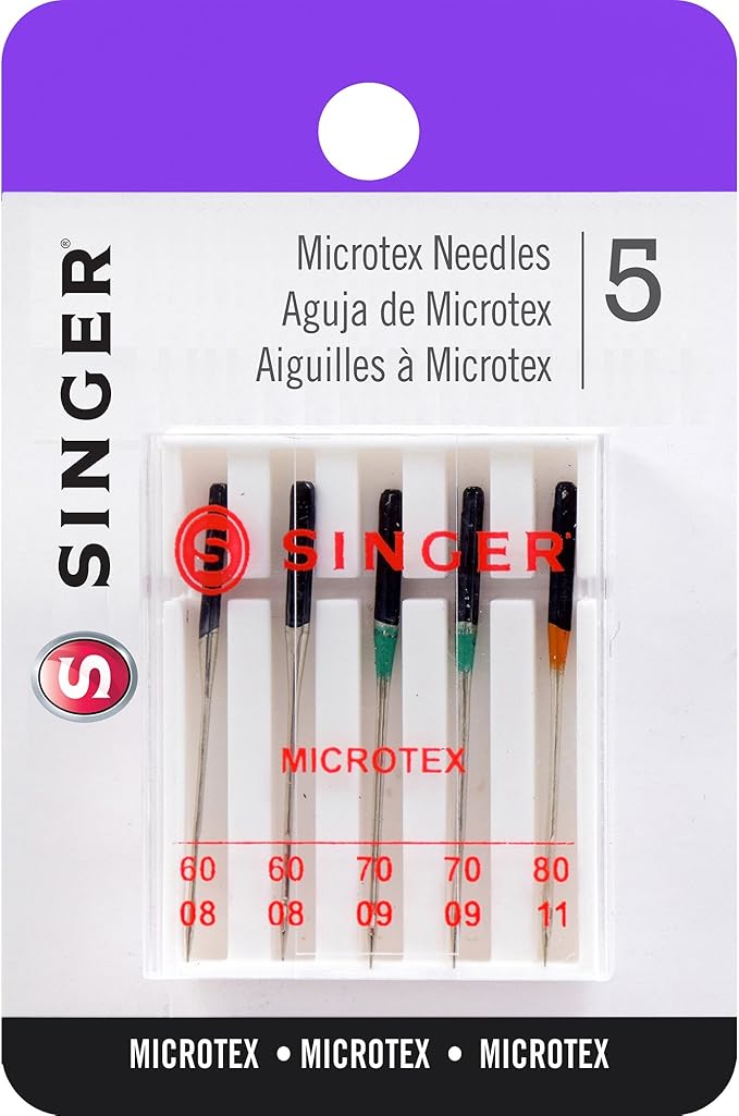 Aghi in organo Microtex misura 60 + 70