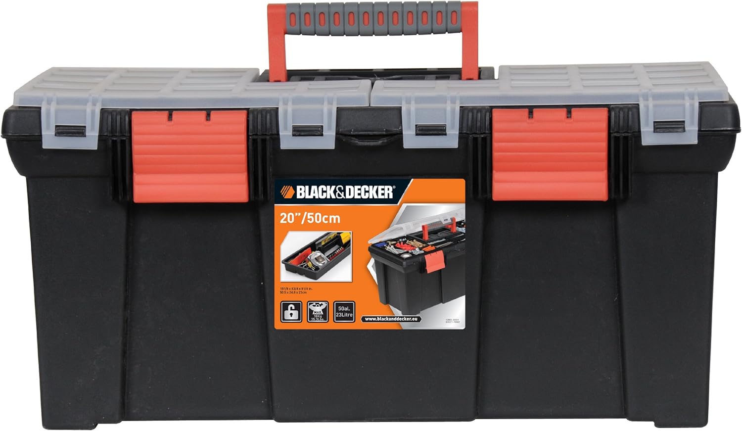 Black+Decker BDST1-70582 - Cja de herramientas 20