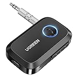 UGREEN 5.4 Aux Bluetooth Adapter, Noise Cancelling