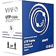 VIVO Blue 500ft Bulk Cat6, Full Copper Ethernet Cable, 23 AWG, UTP Pull Box, Cat-6 Wire, Indoor, Network Installations CABLE-