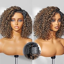 LUVME HAIR 100% Human Hair Wigs Curly Deep Wave